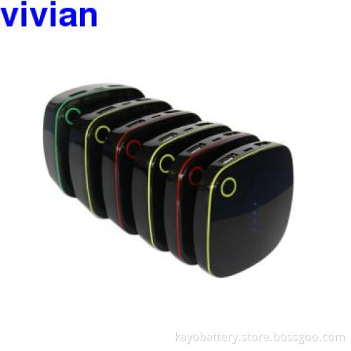 Portable mobile power case with 9000mAh 1A